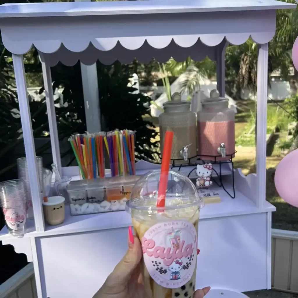 Deluxe Boba Tea Cart Rental